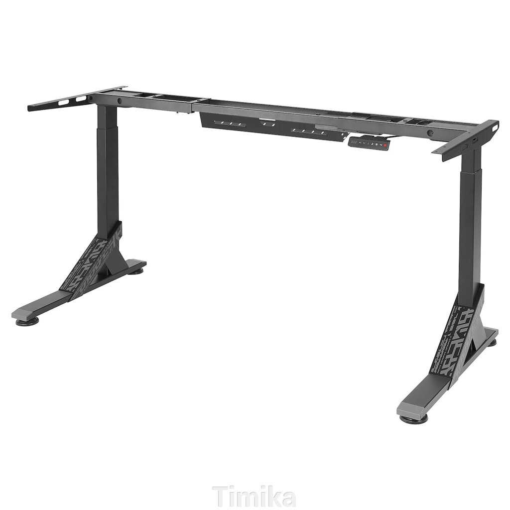 UPPSPEL База для сидіння/підставки, стільниця, el, чорний, 180/140x80 см від компанії Timika - фото 1