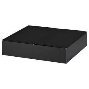 VARDÖ Контейнер для постільної білизни, чорний, 65x70 см