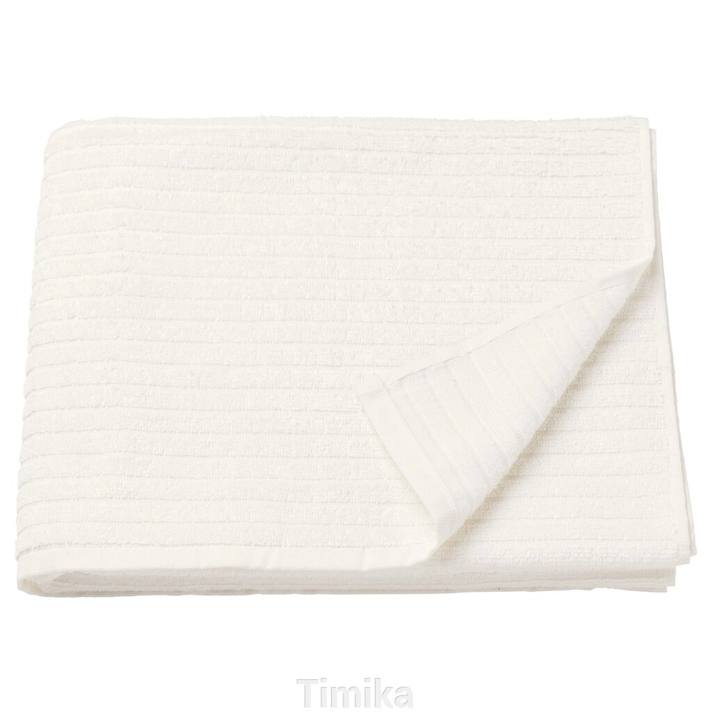 VÅGSJÖN Банний рушник, білий, 70x140 см від компанії Timika - фото 1