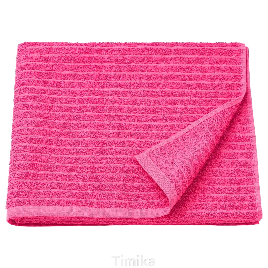 VÅGSJÖN Банний рушник, світло-рожевий, 70x140 см від компанії Timika - фото 1