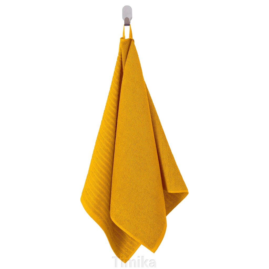 VÅGSJÖN Рушник для рук, золотисто-жовтий, 50x100 см від компанії Timika - фото 1