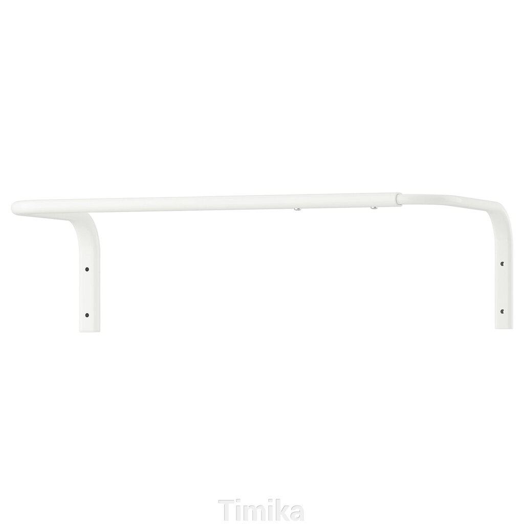 Вішалка для одягу MULIG, біла, 60-90 см від компанії Timika - фото 1