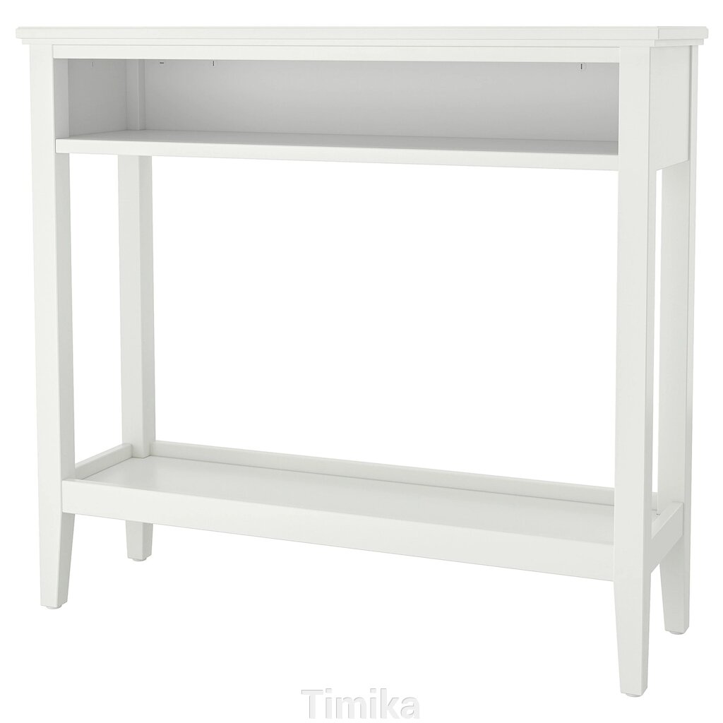 Журнальний столик IDANÄS, білий, 104x32x95 см від компанії Timika - фото 1