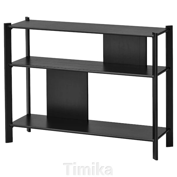 Журнальний столик JÄTTESTA, чорний, 95x30 см від компанії Timika - фото 1