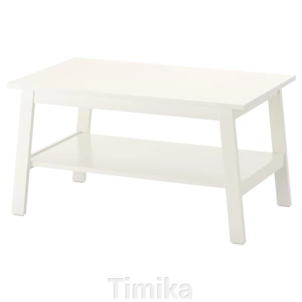 Журнальний столик LUNNARP, білий, 90х55 см від компанії Timika - фото 1