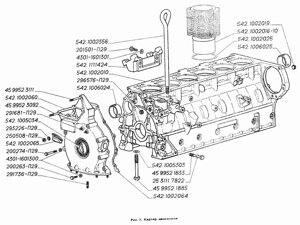 Блок циліндрів ГАЗ-4301 (542 двигун)