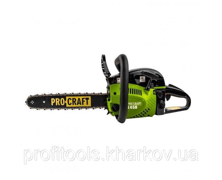 Бензопила Procraft K450 (шина + ланцюг 45, шина + ланцюг 40) від компанії Profi Tools - фото 1