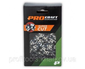 Ланцюг до бензопили Procraft, 35см, 52 зв. крок 3/8"Lp, ширина 0,050", коло