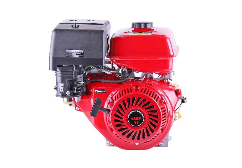 Двигун бензиновий 188F TATA (з виходом вала під шліци, 25 мм) 13 к. с. від компанії Profi Tools - фото 1