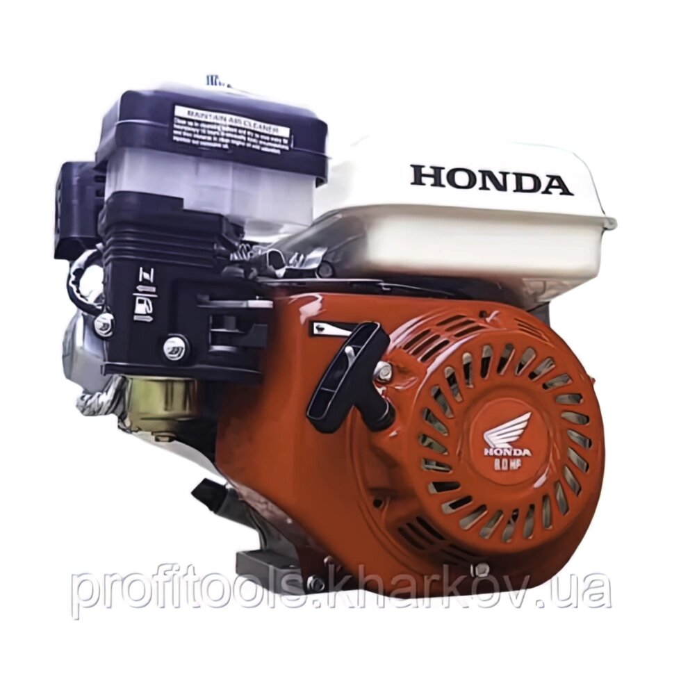 Двигун бензиновий HONDA GX210/19 (19вал; 210см3; 7.5 л. с.) від компанії Profi Tools - фото 1