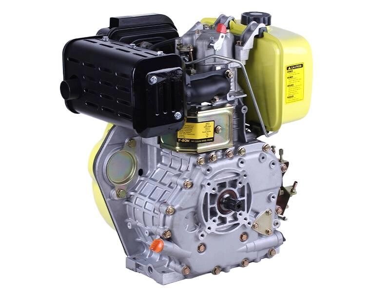 Двигун дизельний 186FA YBX (під шліци, 25 мм) 9 к. с. від компанії Profi Tools - фото 1