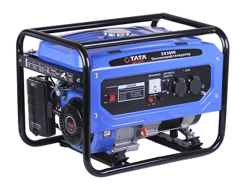 Генератор бензиновий TATA ZX3000 2.5KW 15 л від компанії Profi Tools - фото 1