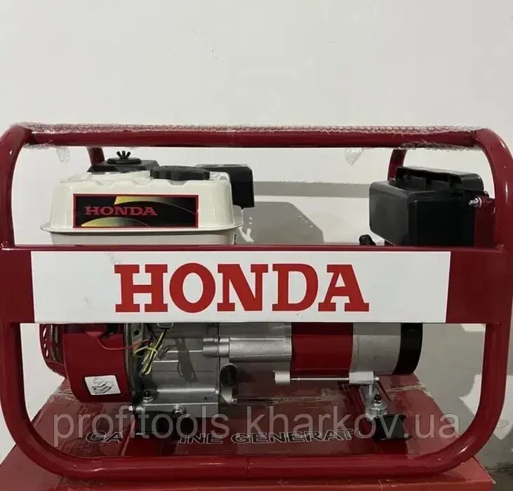Генератор газ, бензин Honda 4 кВт Мідна обмотка від компанії Profi Tools - фото 1
