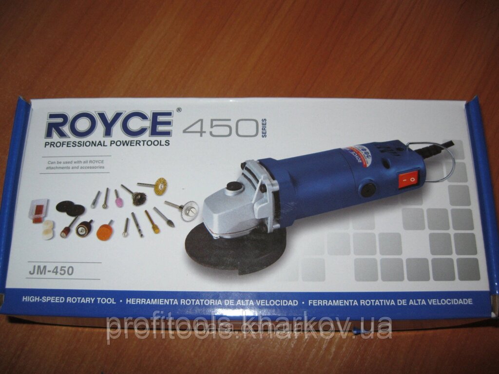 Міні болгарка ROYCE JM-450 від компанії Profi Tools - фото 1