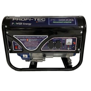 Генератор бензиновий PROFI-TEC PE-3800G (3,5-3,8 кВт) ручний стартер