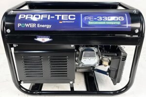 Генератор бензиновий PROFI-TEC PE-3300G (3,0-3,3 кВт) ручний стартер