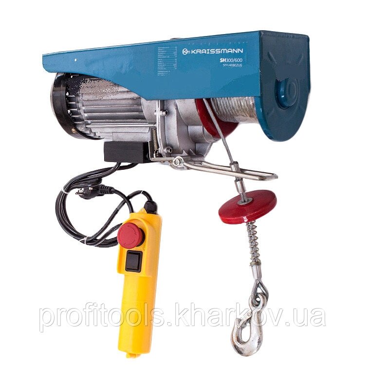 Підіймач електричний Kraissmann SH 600/1200 від компанії Profi Tools - фото 1