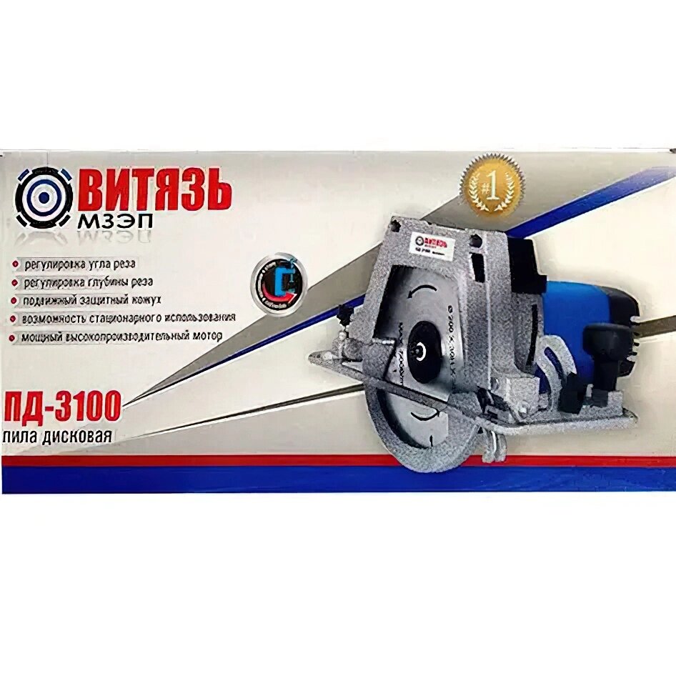 Пила циркулярна Вітязь ПД-3100 від компанії Profi Tools - фото 1