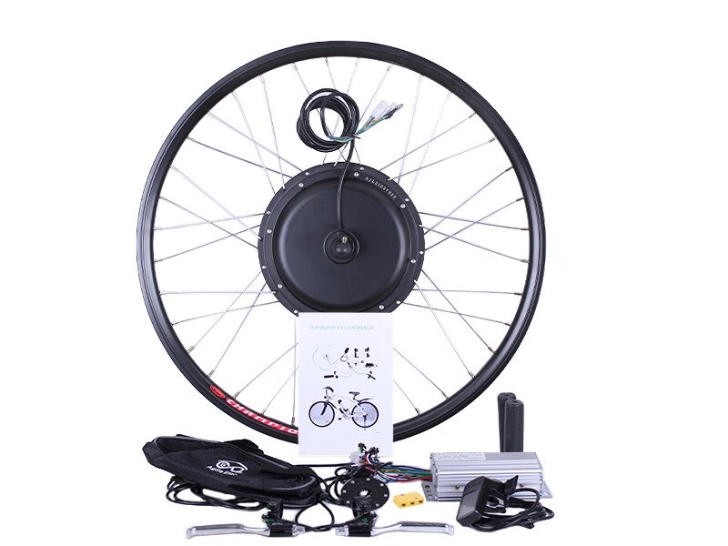 Велонабір колесо переднє 27,5 ТАТА з дисплеєм 1000W від компанії Profi Tools - фото 1