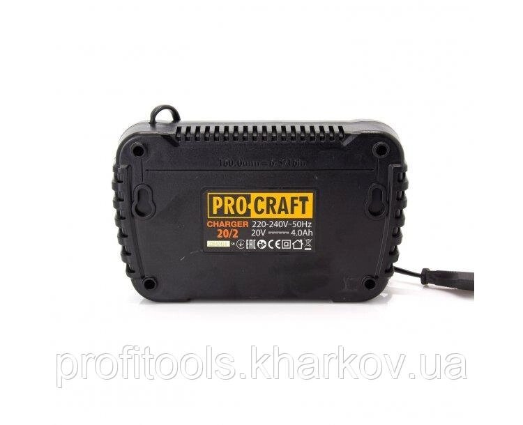 Зарядний пристрій Procraft Charger20/2 від компанії Profi Tools - фото 1