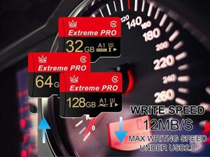 Акція! Карта пам'яті 64 Гб 64 gb micro sd клас 10 з адаптером Extreme PR