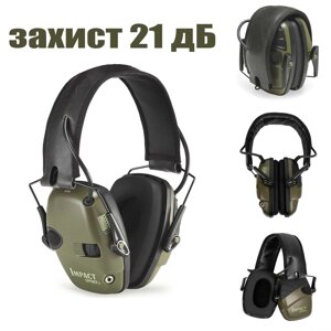 Активні навушники Howard Leight Impact Sport R-01526 Olive