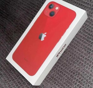 Apple iphone 13 RED – 512GB, новий. модель A2633 (MLQF3)