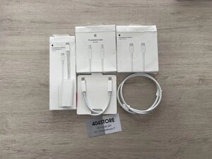 Apple Thunderbolt 3 (USB C) to 2 adapter / cable адаптер кабель A1790