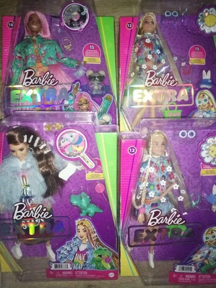 Барбі екстра barbie extra оригінал шарнірна від компанії Компас - фото 1