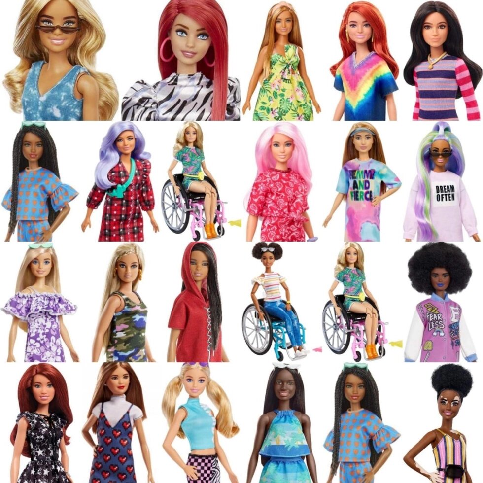 Барбі фешіоністас Fashionista barbie кухар професії від компанії Компас - фото 1