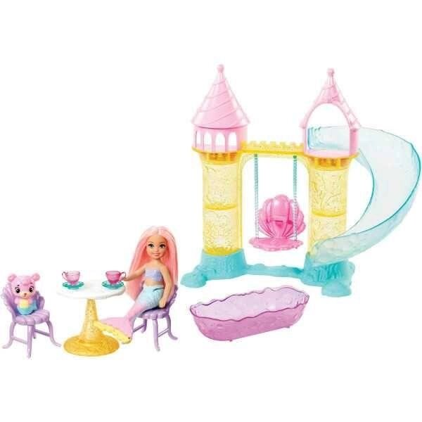 Barbie Chelsea Mermaid playground Челсі русалочка клуб замок FXT20 від компанії Компас - фото 1