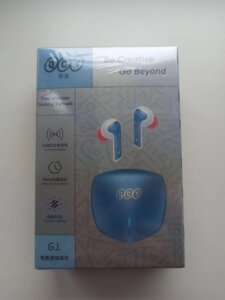 Бездротові бездротові навушники QCY G1 навушники 5.2 4mic ANC