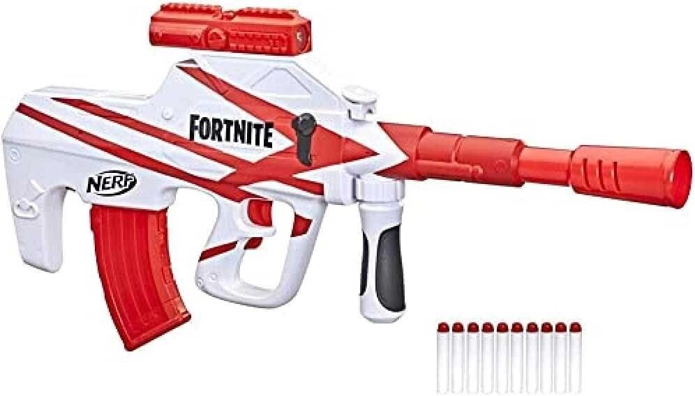 Бластер Нерф Фортнайт Nerf Fortnite B-AR Motorized Dart Blaster від компанії Компас - фото 1