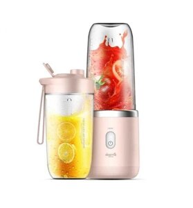 Блендер портативний Xiaomi Deerma Wireless Juicer DEM-NU05 (рожевий)