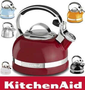 Чайник KitchenAid KTEN20SB на плиту, 1,9 літра зі свистком різні кольори