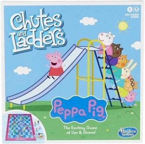 Chutes and Ladders Peppa Pig Hasbro Гра настільна свинка пеппа