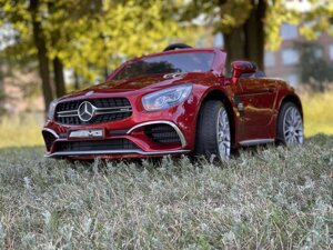 Дитячий електромобіль Mersedes AMG SL65 в автофарбуванні. Мерседес SL 65