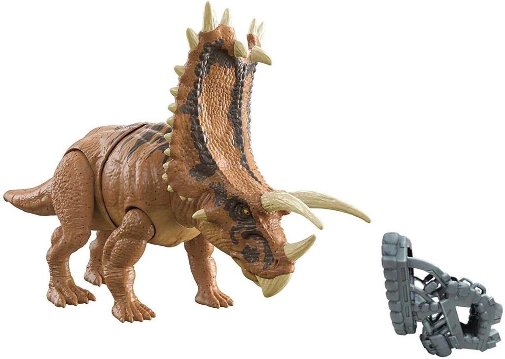 Динозавр Пентацератопс Jurassic World Pentaceratops Mattel HCM05 від компанії Компас - фото 1