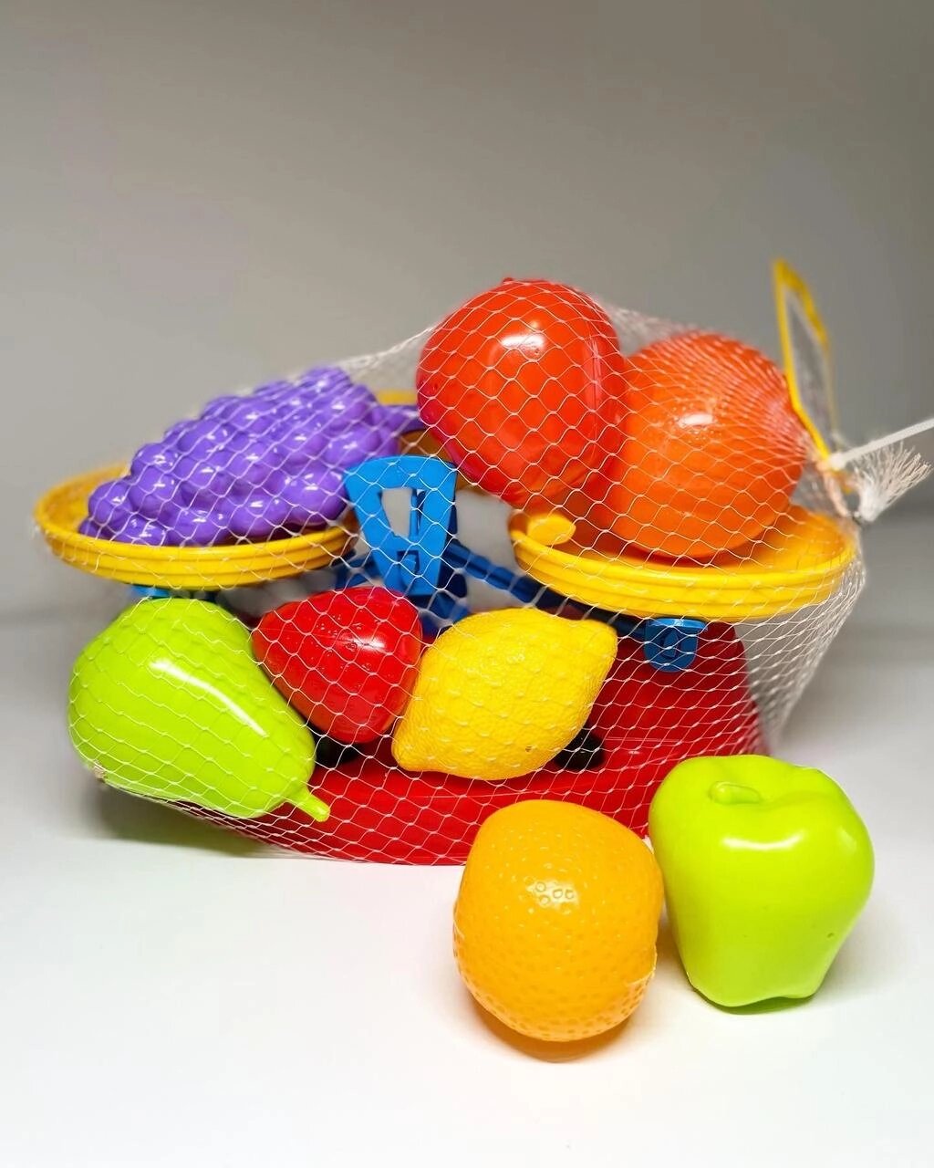 Дитячий ігровий набір - Фрукти з вагами (дитяча іграшка) від компанії Компас - фото 1