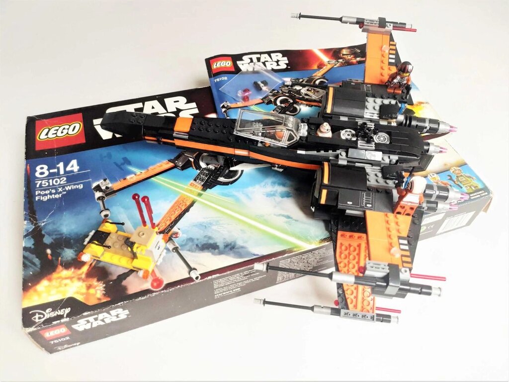 Єдиний продаж Lego Star Wars 75102 POE X-Wing Fighter Complect від компанії Компас - фото 1