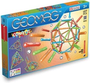 Geomag Магнітний конструктор 127 деталей конфетті 354 Confetti