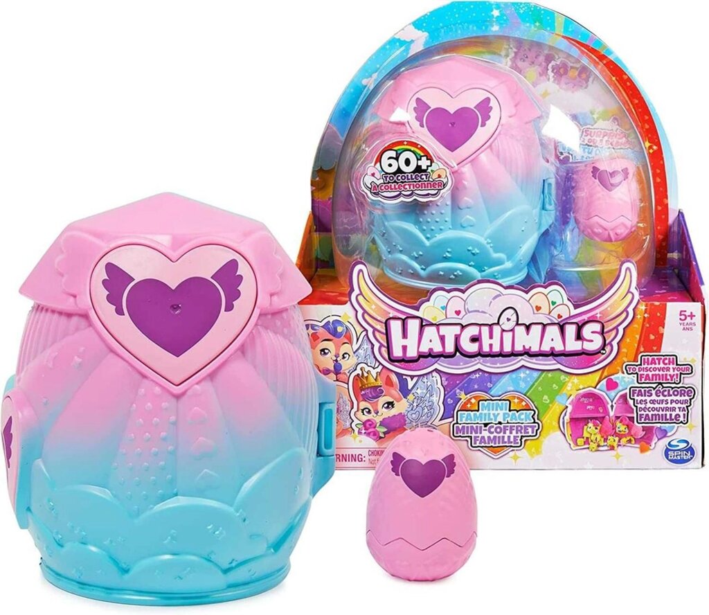 Hatchimals Family Pack Home яйце сюрприз сімейний будинок colleggtibles від компанії Компас - фото 1