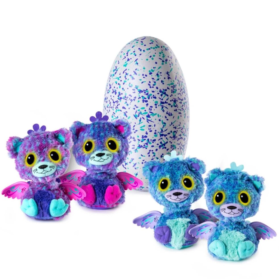 Hatchimals Surprise Twin Хетчімалс подвійний сюрприз у яйці котики від компанії Компас - фото 1