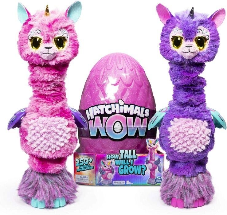 Hatchimals WOW Llalacorn Хетчималс Ламаріг HatchiWOW яйце лама єдиноро від компанії Компас - фото 1