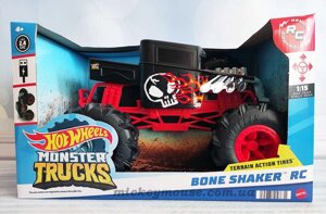 Хот Вілс машина Hot Wheels RC Monster Trucks Scale Bone Shaker HGV92