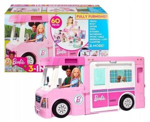 Ігровий набір Barbie Кемпер 3 в 1 (GHL93)