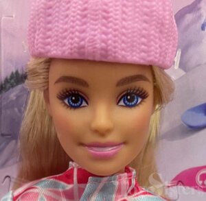 Ігровий набір лялька Барбі Сноубордист Блондинка Barbie Winter Sports