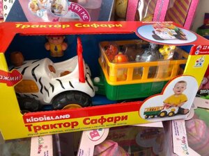 Ігровий набір — Трактор сафарі з тваринами кідиленд kiddieland