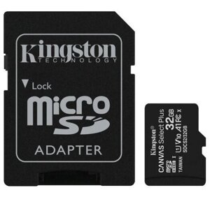 Картка пам'яті Kingston 32GB microSD