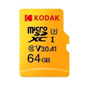 Картка пам'яті microSD Kodak Ultra Class 10 U3 64 GB